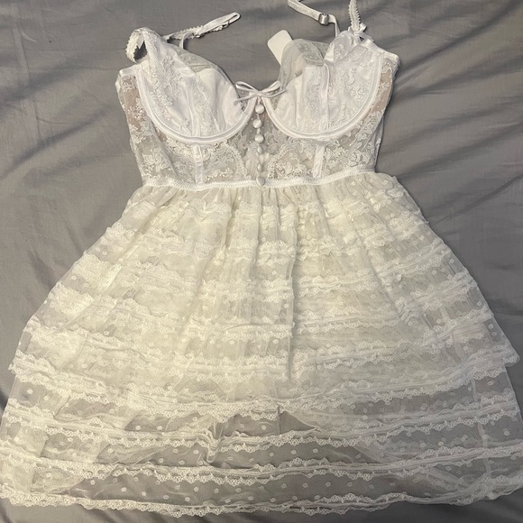 Victoria Secret For Love and Lemons Slip Dress - Picture 2 of 7